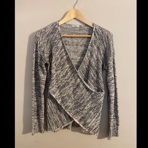 Dex cross front sweater